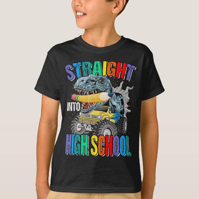 Camiseta Inmediatamente en el Monstruo de la Escuela Secund (Anverso)