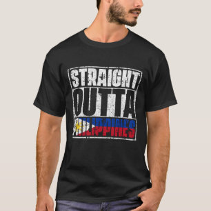 Camiseta Inmediatamente Fuera De La Bandera De Filipinas