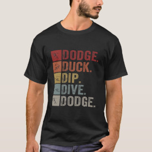 Camiseta Inmersión de Pato Buceo I Juegos de Pelota I Dodge