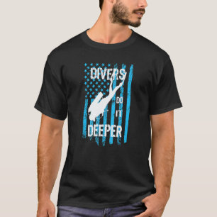 Camiseta Inmersión Increíble Gráfica de Buceo Buzos Hacen