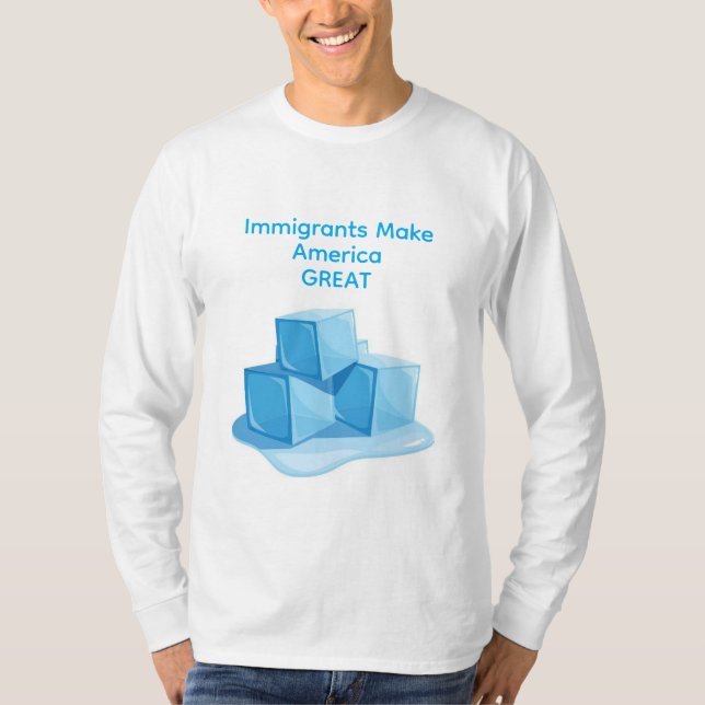 Camiseta Inmigración EE. UU. (Anverso)