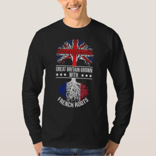Camiseta Inmigrantes franceses raíces en Gran Bretaña