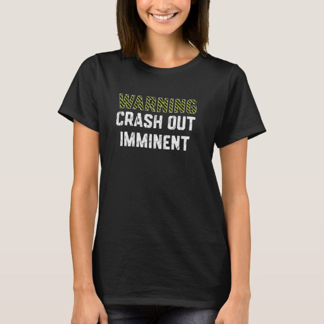 Camiseta Inminente lanzamiento de emoción divertida meme (Anverso)