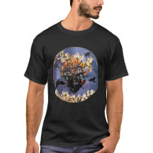 Inmolación en el aire TSHIRT oscuro