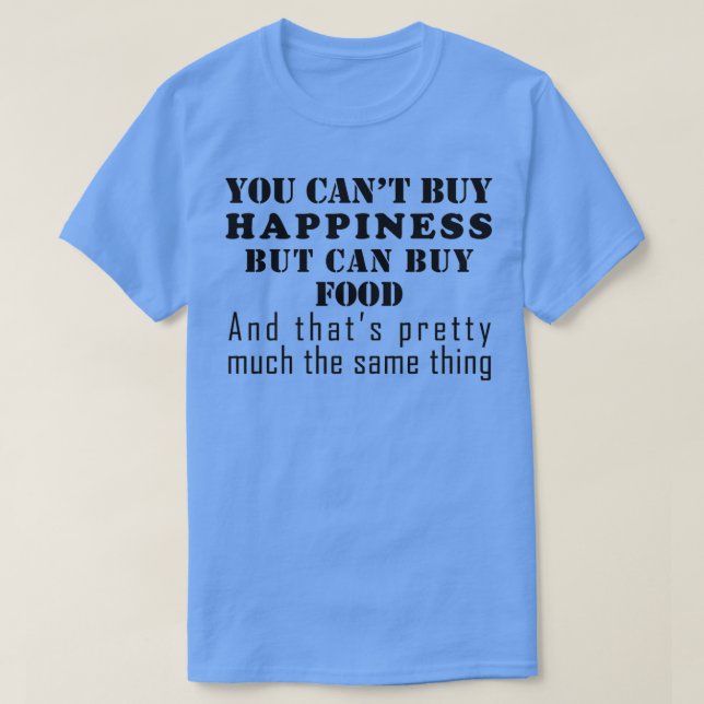 Camiseta inmoralidad alimentaria (Diseño del anverso)