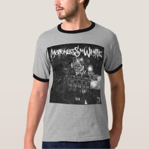 Camiseta Inmóvil en ciudad eléctrica del blanco 570