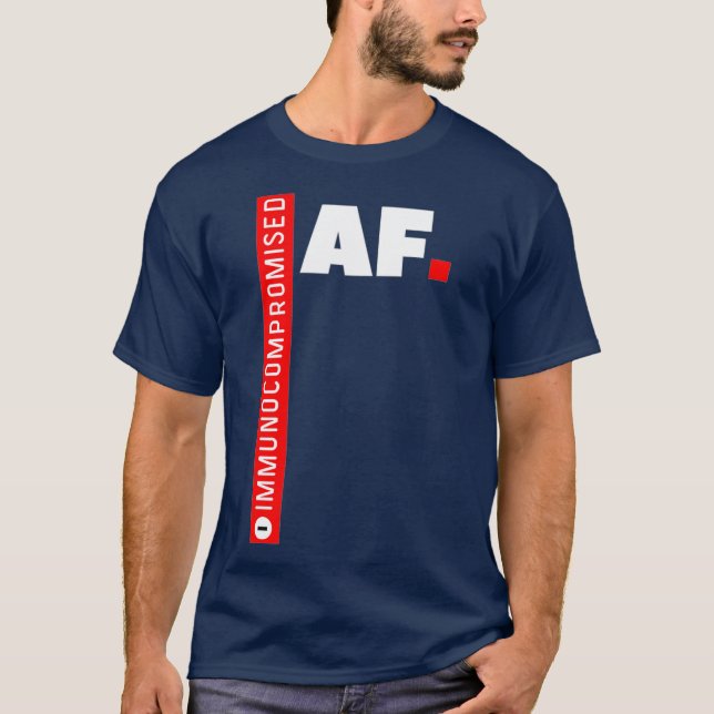 Camiseta Inmunocomprometidos (Anverso)