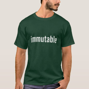 Camiseta inmutable