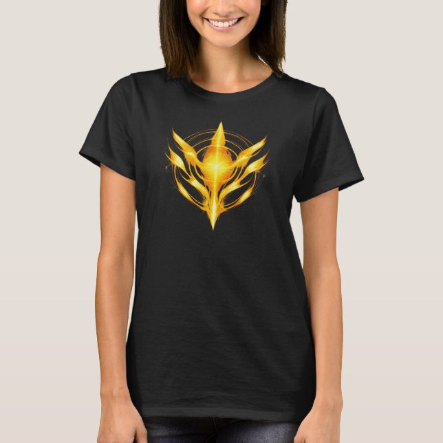 Camiseta Inner Fire Seal – Símbolo de Poder Abstra (Anverso)