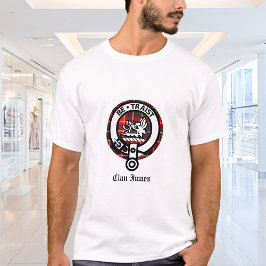Camiseta Innes Escudo Badge & Tartán