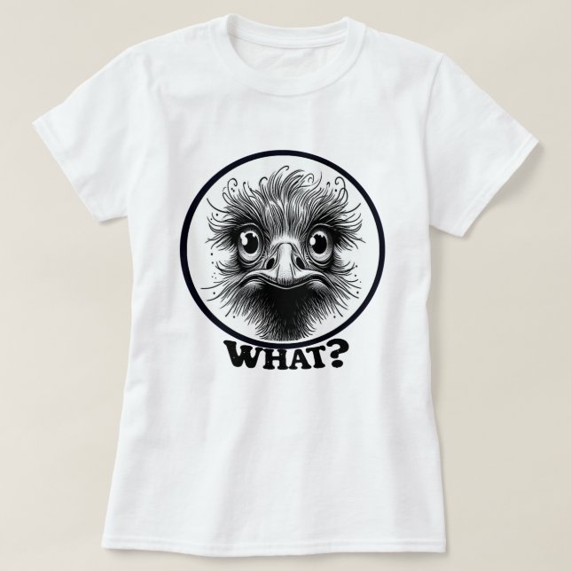 Camiseta Innocent Ostrich What Women's T-Shirt (Diseño del anverso)