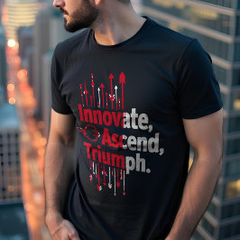 Camiseta Innovar, ascender, triunfar