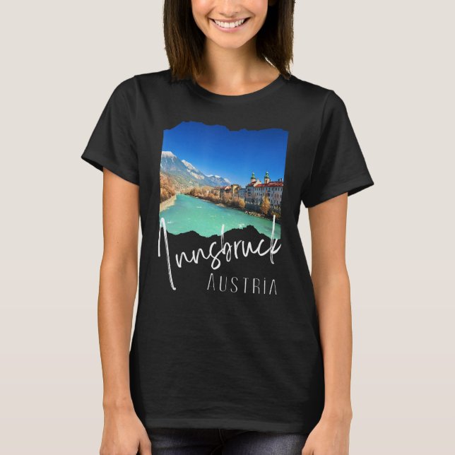 Camiseta Innsbruck Souvenir Innsbruck Austria (Anverso)