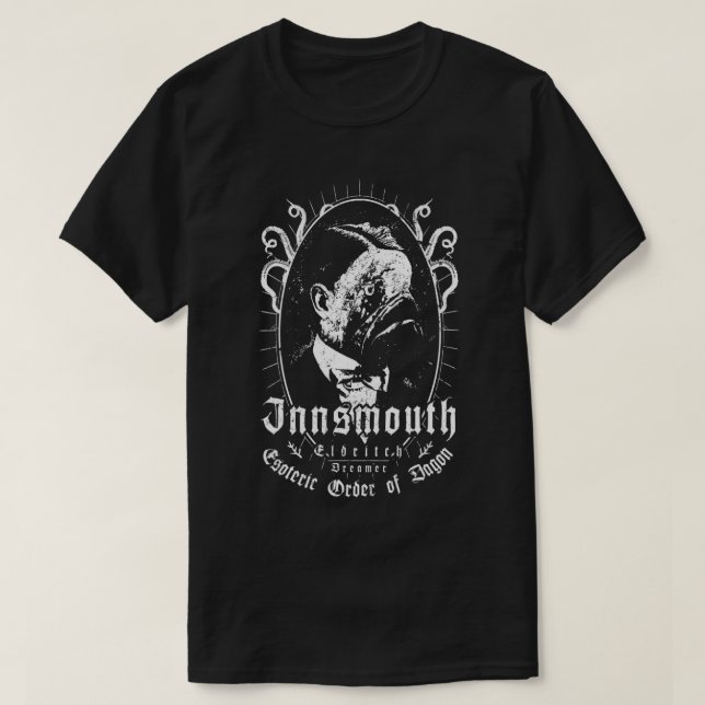 Camiseta Innsmouth - Orden sotética de Dagon - Lovecraftian (Diseño del anverso)