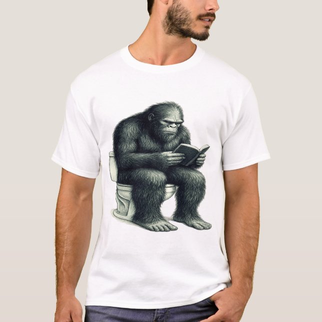 Camiseta Inodoro Bigfoot  (Anverso)