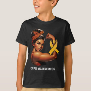 Camiseta Inquebrantable conciencia de CRPS para los Chicas 