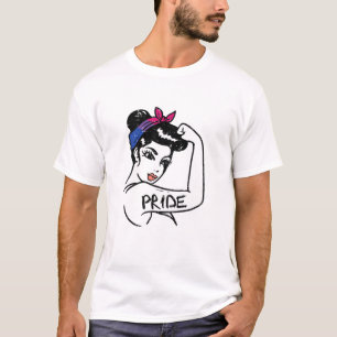 Camiseta Inquebrantable fuerte mujer Bisexual Orgullo Bi