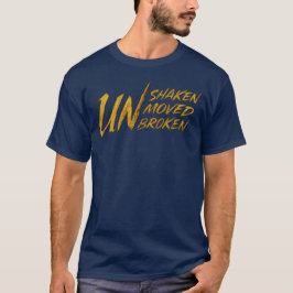 Camiseta Inquebrantable. Inamovible. Indestructible – Menta