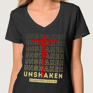 Camiseta Inquebrantable - Ora a Dios Religioso Cumpleaños d
