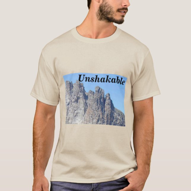 Camiseta inquebrantable para hombres (Anverso)