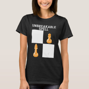 Camiseta Inquebrantable Spell Chess Pawn Bishop Chess Playe