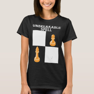Camiseta Inquebrantable Spell Chess Pawn Bishop Chess Playe