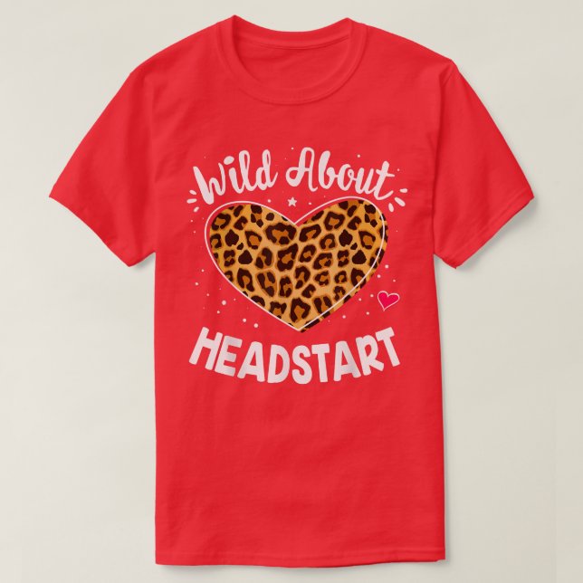Camiseta Inquietante acerca de HeadStart Early Chilhood Leo (Diseño del anverso)