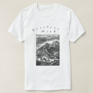 Camiseta Inquietante mente estilo Océano T-Shirt