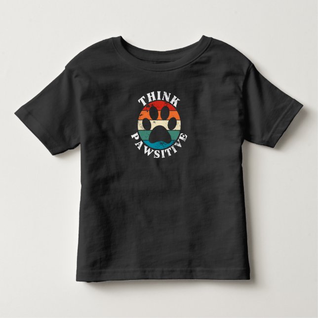 Camiseta inquietante para Dog Paw (Anverso)