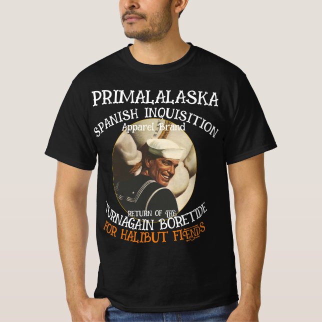 CAMISETA INQUISICIÓN ESPAÑOLA REGRESA TURNAGAIN BORETIDE (Anverso)