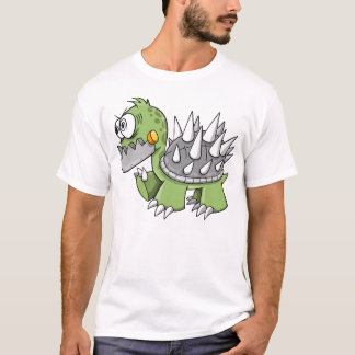 Camiseta insana loca de la tortuga de la guerra