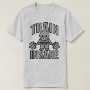 Camiseta INSANE DE TREN - Motivación de anime de Personaliz