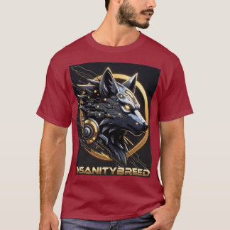 Camiseta INSANITYBREED - Cybernetic Wolf Tech T-Shirt (AI A