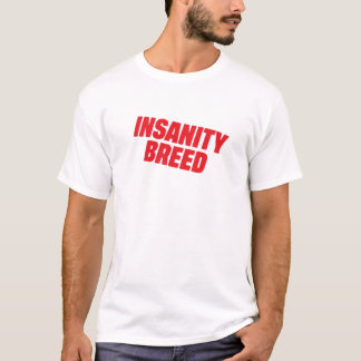 Camiseta INSANITYBREED Official Logo Premium Red Edition T-