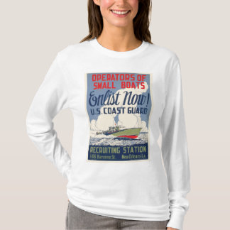 Camiseta ¡Inscríbete ahora! Guardia Costera de Estados Unid