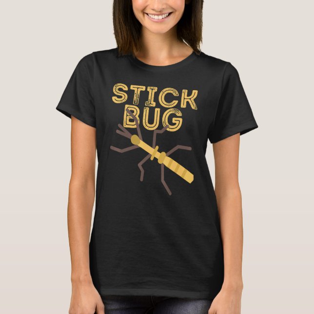 Camiseta Inscripción de error de stick (Anverso)