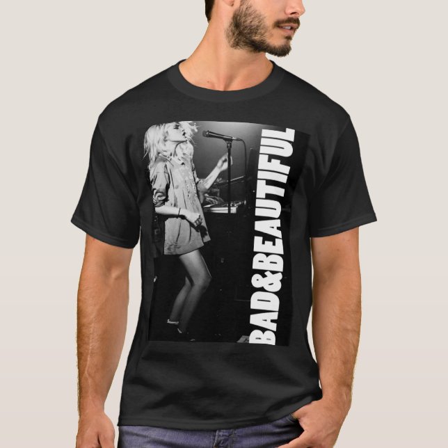 Camiseta Inscripción MALA Y Bella Blondie (Anverso)