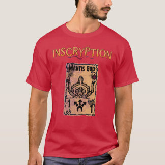 Camiseta Inscryption Psychological Horror Mantis God d Game