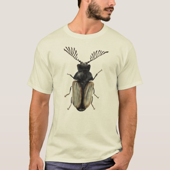 Camiseta Insect Lover Art: Escarabajo de Guay (Anverso)