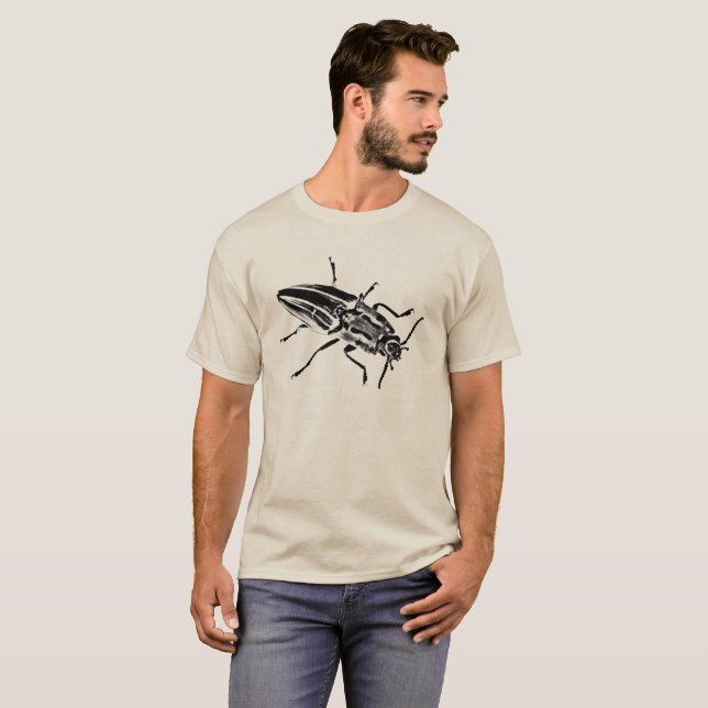 Camiseta Insecto 01 - WB (Anverso completo)