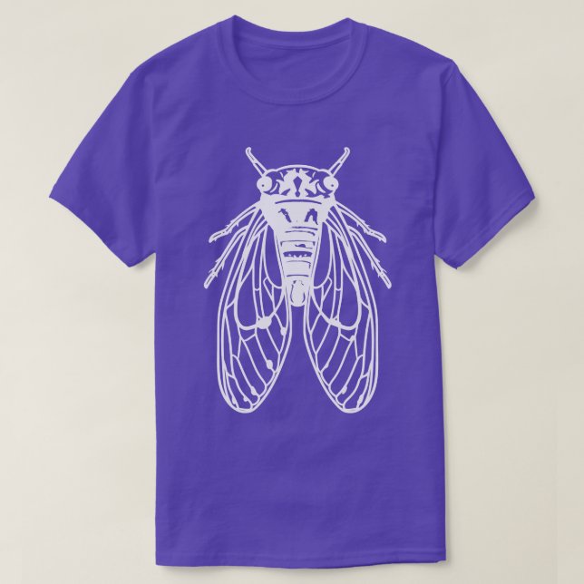 Camiseta Insecto Cicada (Diseño del anverso)