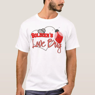 Camiseta Insecto del amor del soldado