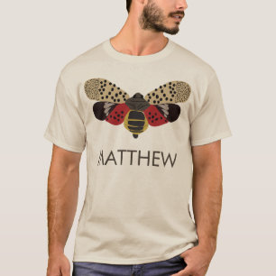Camiseta Insecto manchado de Lanternfly personalizado