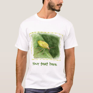 Camiseta Insecto verde claro del hedor