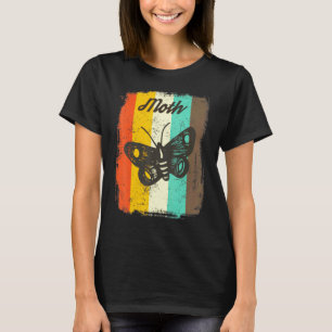 Camiseta Insecto vintage de Moth Retro 70