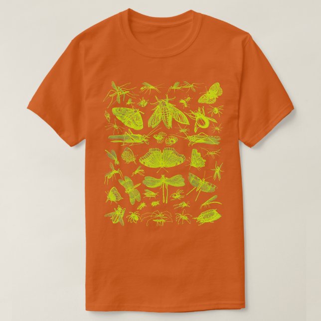 Camiseta insectos Colección de fallos Entomólogos niños y c (Diseño del anverso)