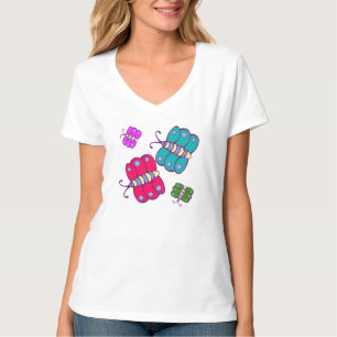 Camiseta Insectos coloridos inspirados en la mariposa