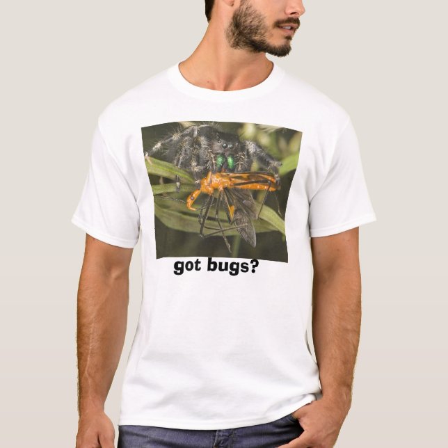 Camiseta ¿insectos conseguidos? 1 (Anverso)