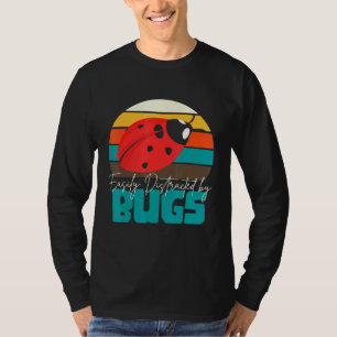Camiseta Insectos de biología entomóloga distrados por bich