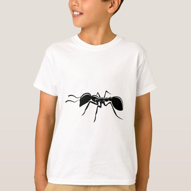 Camiseta Insectos de dibujo de hormiga (Anverso)